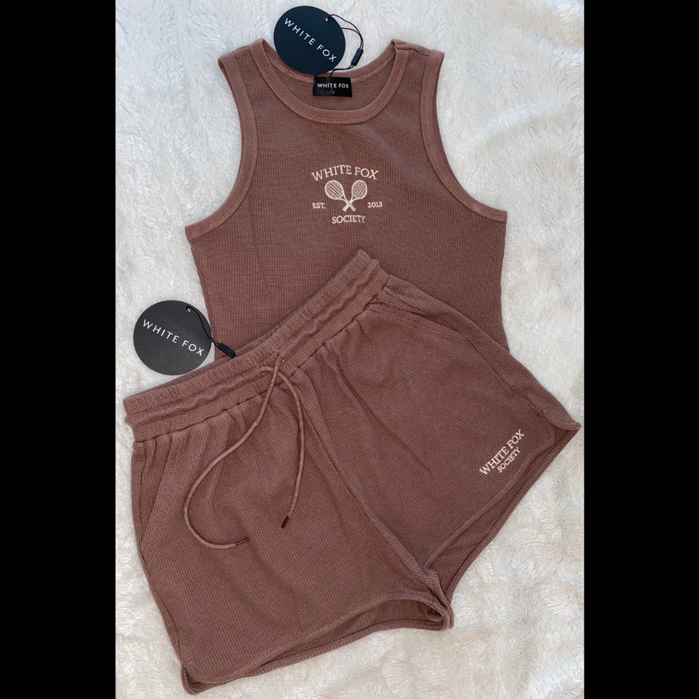 White Fox Boutique Lounge Set